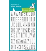 Lawn Fawn VIOLET'S ABCs stamp set